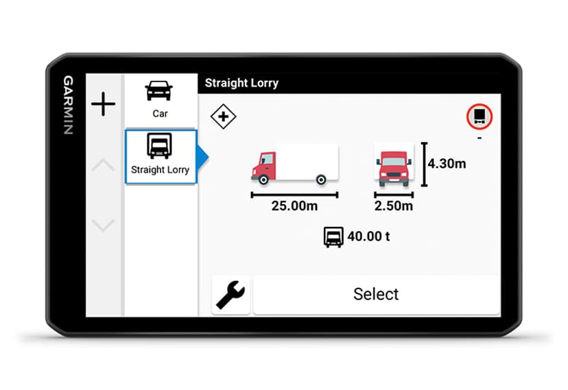 Garmin Dezl LGV720