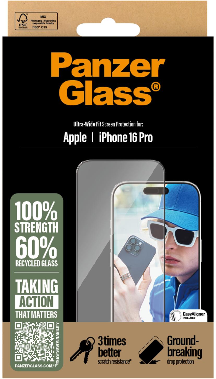 Panzerglass Ultra-Wide Fit iPhone 16 Pro
