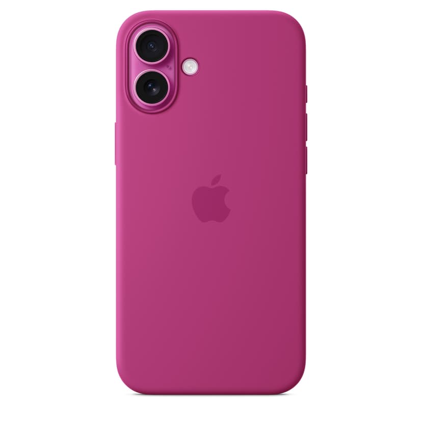 Apple Silikonskal med MagSafe iPhone 16 Plus Fuchsia