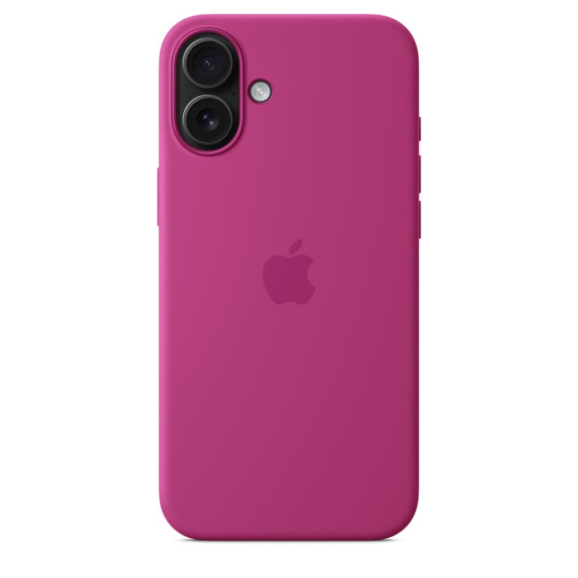 Apple Silikonskal med MagSafe iPhone 16 Plus Fuchsia