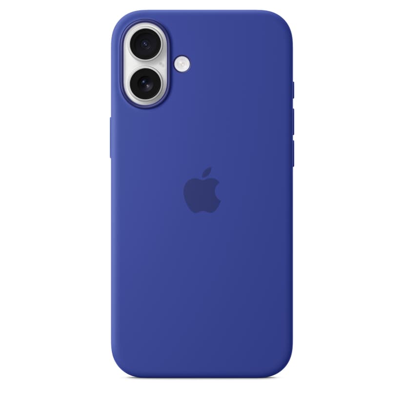 Apple Silicone Case Magsafe iPhone 16 Plus Blå