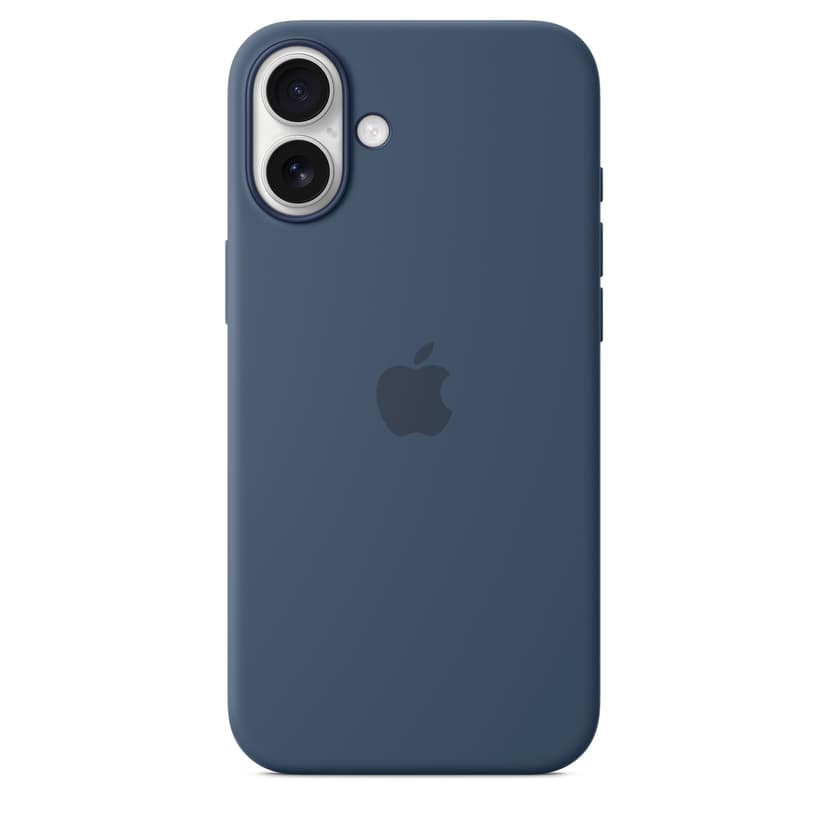 Apple Silicone Case Magsafe iPhone 16 Plus Mørkeblå