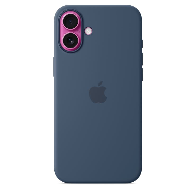 Apple Silicone Case Magsafe iPhone 16 Plus Donkerblauw