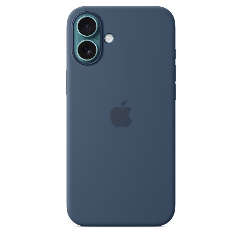 Apple Silicone Case Magsafe iPhone 16 Plus Donkerblauw
