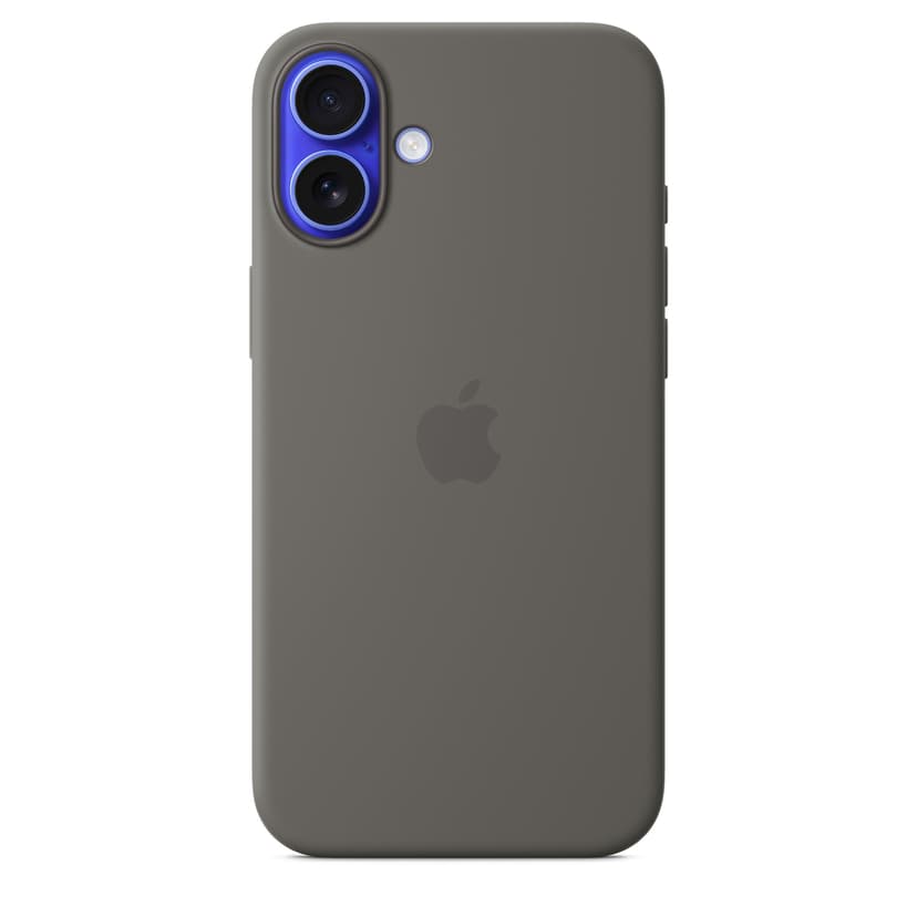 Apple Silicone Case Magsafe iPhone 16 Plus Grå
