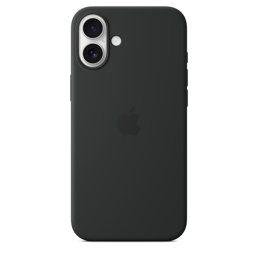 Apple Silicone Case Magsafe iPhone 16 Plus Sort