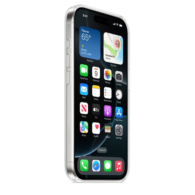 Apple Clear Case iPhone 16 Pro Gjennomsiktig