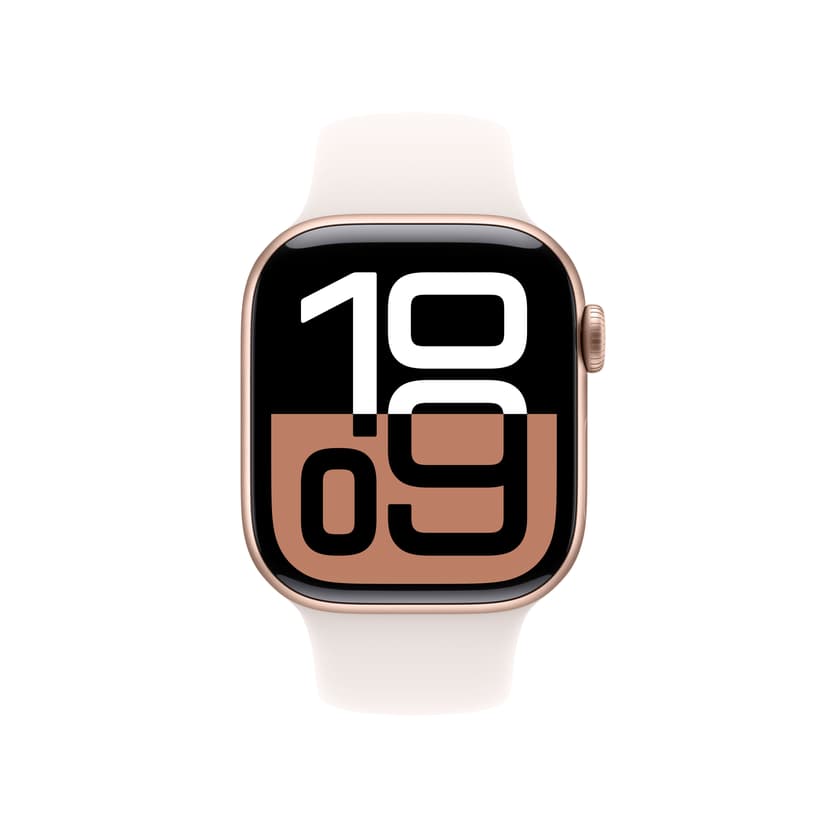 Gold rose smartwatch top