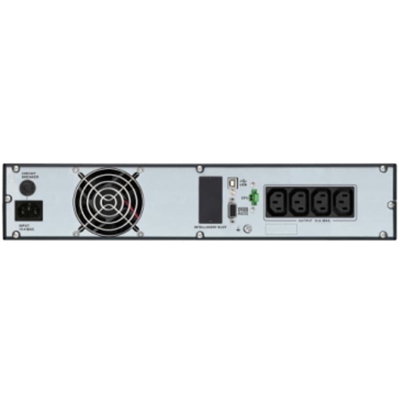 APC Easy-UPS On-Line SRV2KRIRK-E - Noodstroomvoeding 4x C13, USB, Railkit, 2000VA