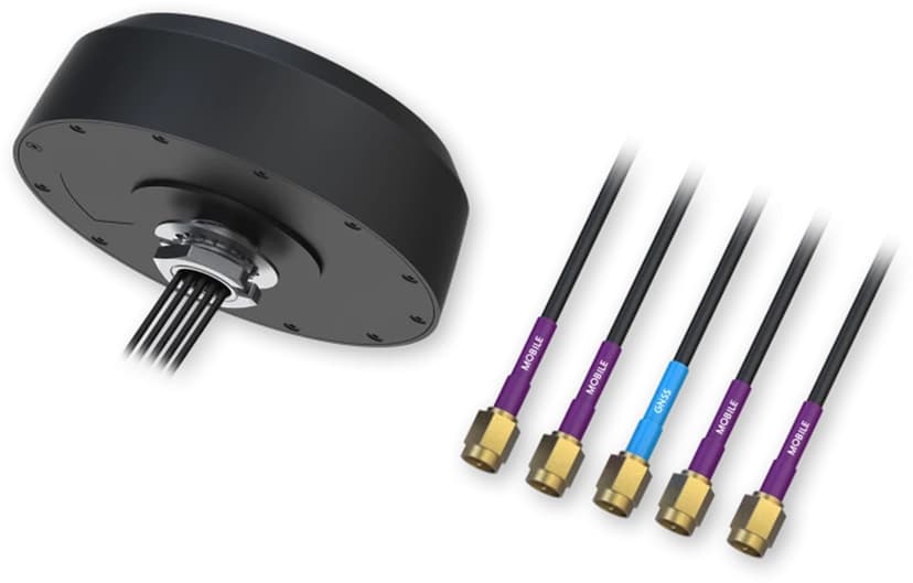 Teltonika 5G Combo MIMO Mobile/GNSS Roof SMA Antenna