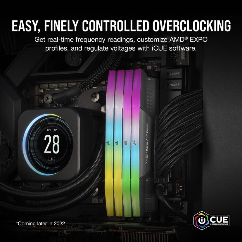 Corsair Vengeance RGB EXPO/XMP 32GB 6000MHz DDR5 288-pin DIMM