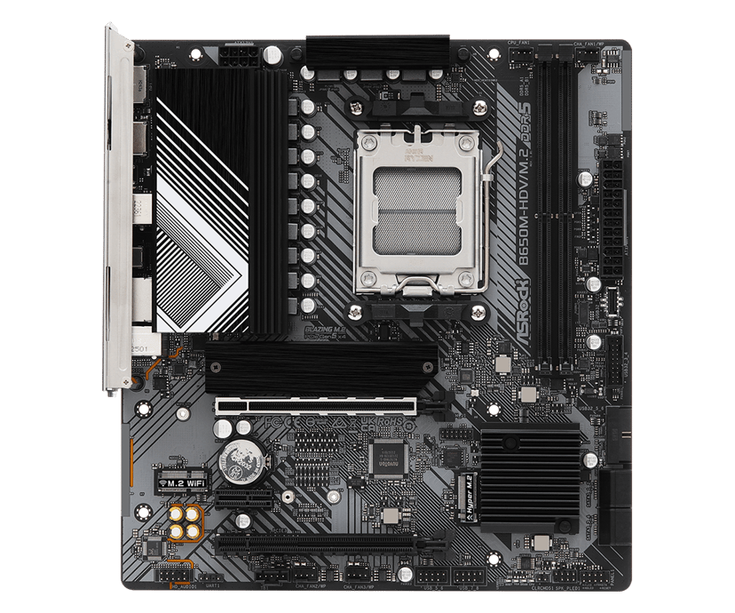 ASRock B650m-hdv Socket AM5 micro ATX Moderkort