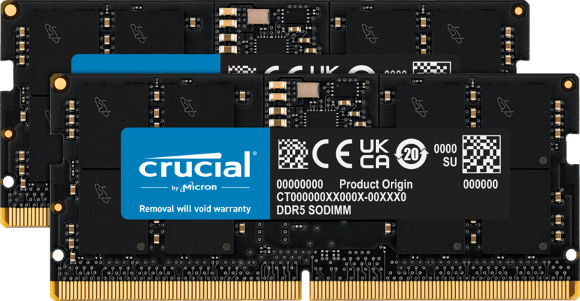Crucial RAM Kit 32GB 5600MHz DDR5 262-pin SO-DIMM