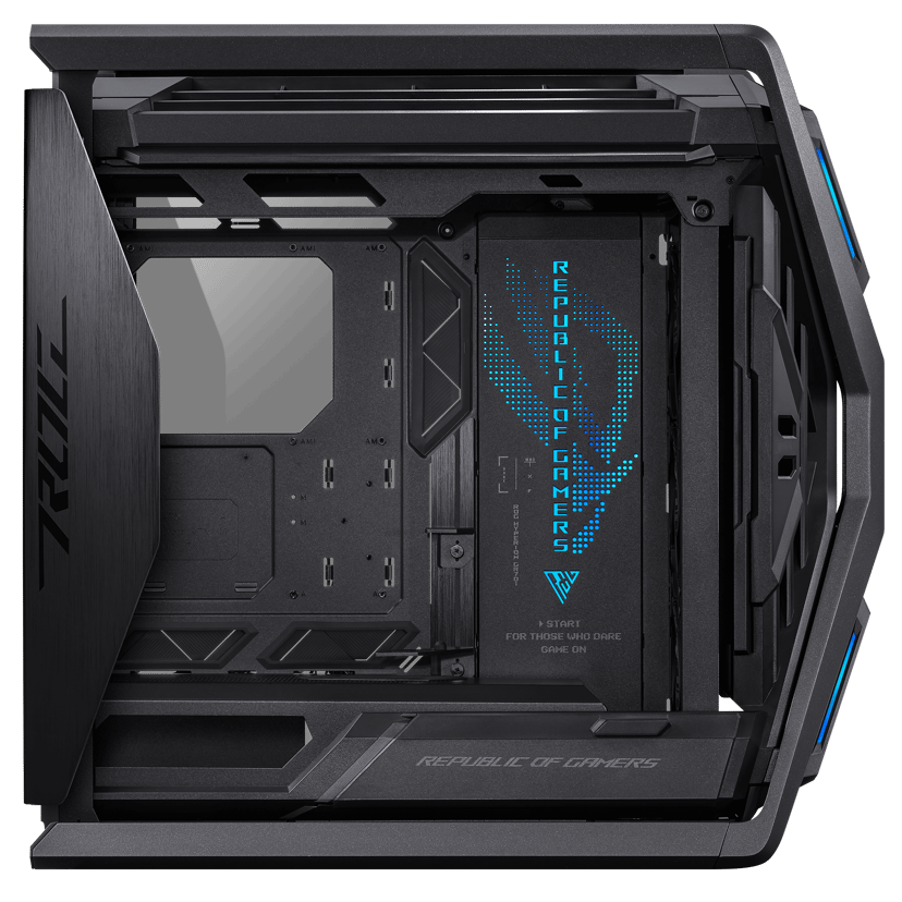 ASUS ROG Hyperion GR701 Torni Musta