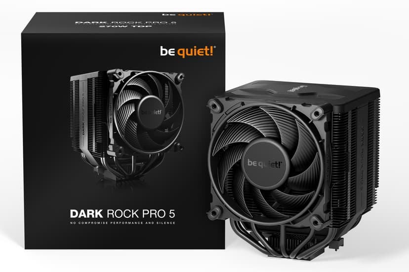 be quiet! Dark Rock Pro 5 Ilmanjäähdytin Musta