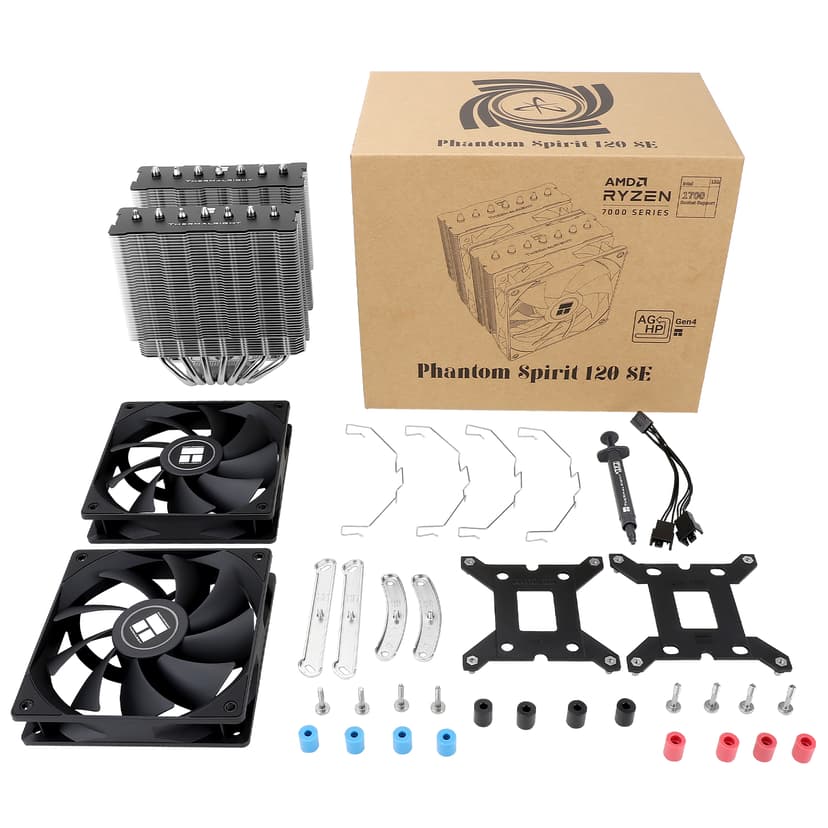 Thermalright Phantom Spirit 120 SE Luftkjøler Sort