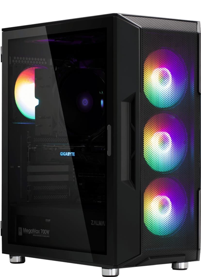 Zalman I3 Neo Black Midi Tower Svart