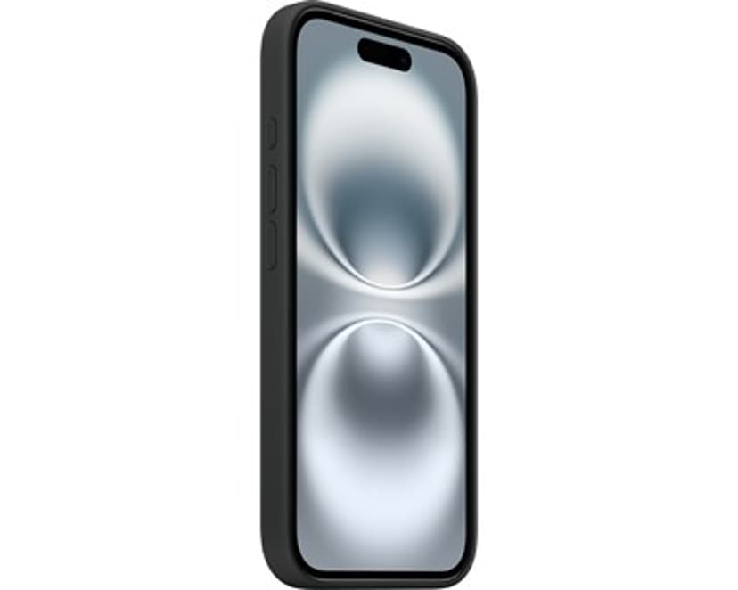 Apple Silicone Case Magsafe iPhone 16 Musta