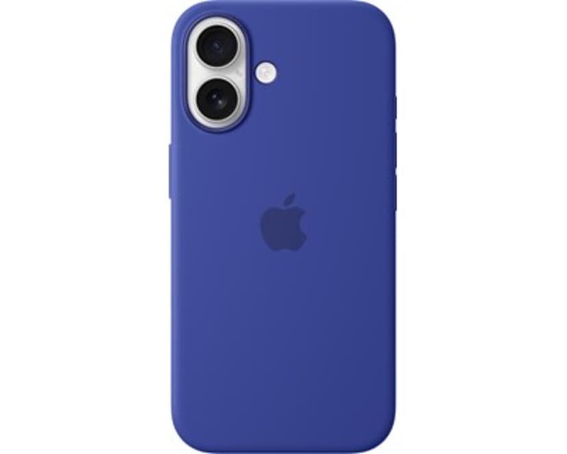 Apple Silicone Case Magsafe iPhone 16 Blå