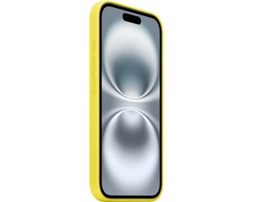 Apple Silicone Case Magsafe iPhone 16 Geel