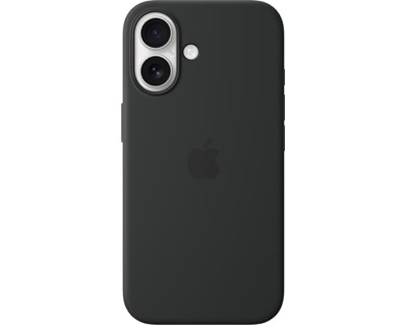 Apple Silikonskal med MagSafe iPhone 16 Svart