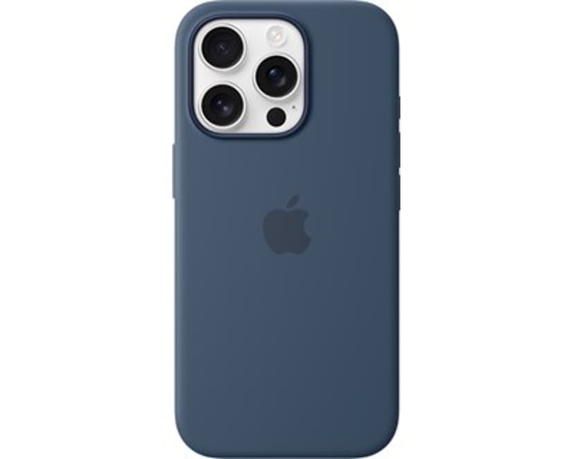 Apple Silikonskal med MagSafe iPhone 16 Pro Mörkblå