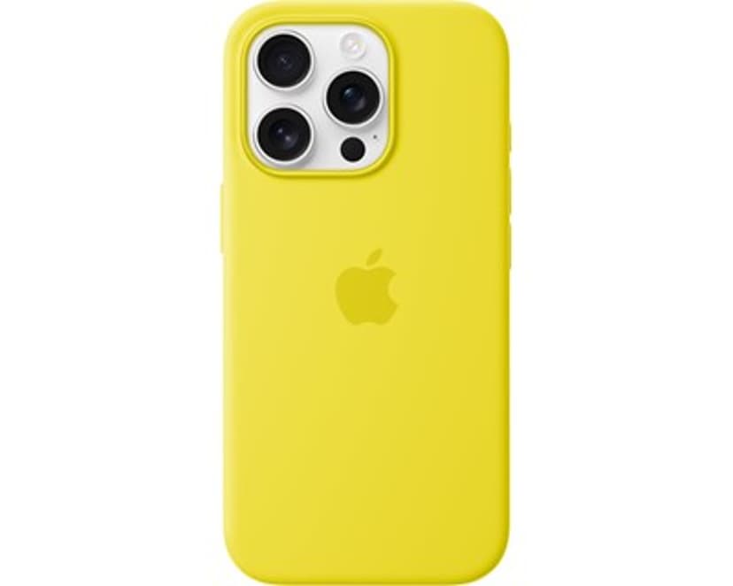 Apple Silicone Case Magsafe iPhone 16 Pro Gult