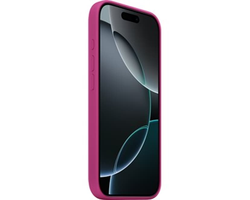 Apple Silicone Case Magsafe iPhone 16 Pro Fuksianpunainen