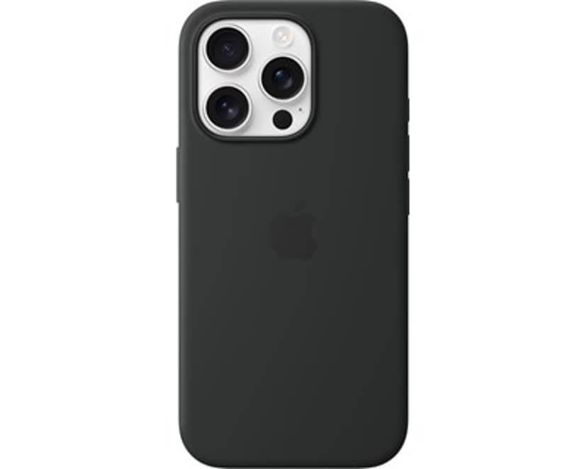 Apple Silikonskal med MagSafe iPhone 16 Pro Noir, Svart