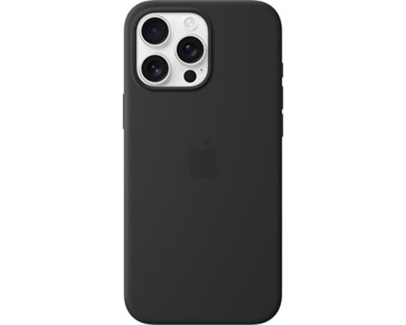 Apple Silikonskal med MagSafe iPhone 16 Pro Max Svart