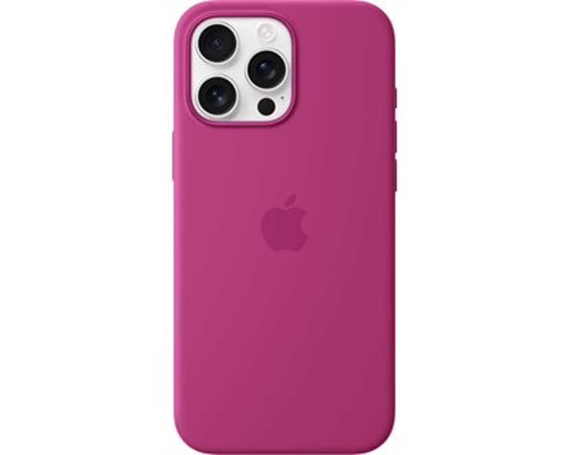 Apple Silikonskal med MagSafe iPhone 16 Pro Max Fuchsia