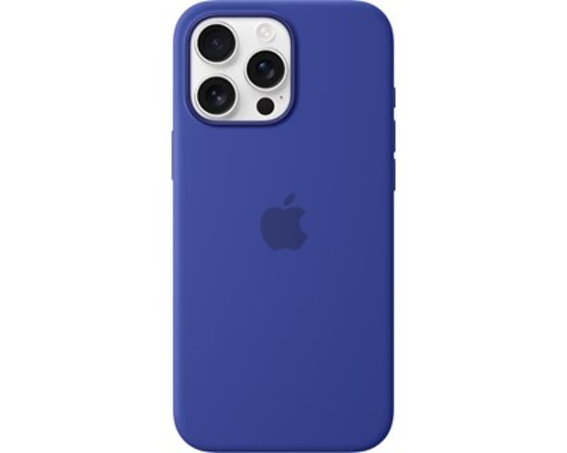 Apple Silicone Case Magsafe iPhone 16 Pro Max Blauw