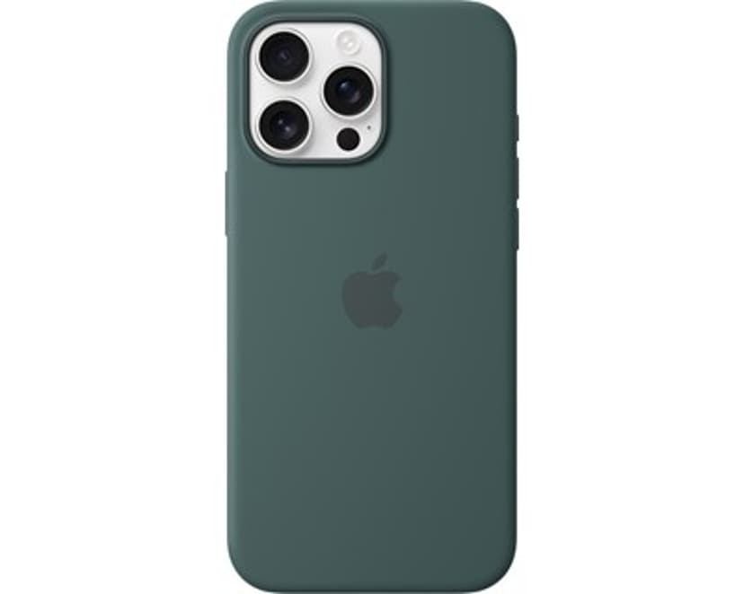 Apple Silikonskal med MagSafe iPhone 16 Pro Max Grön