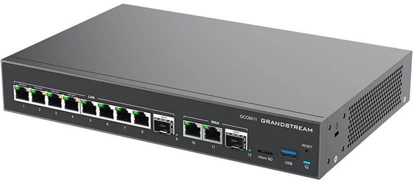Grandstream Gcc6011 10xGE 2x2.5G SFP VPN Router