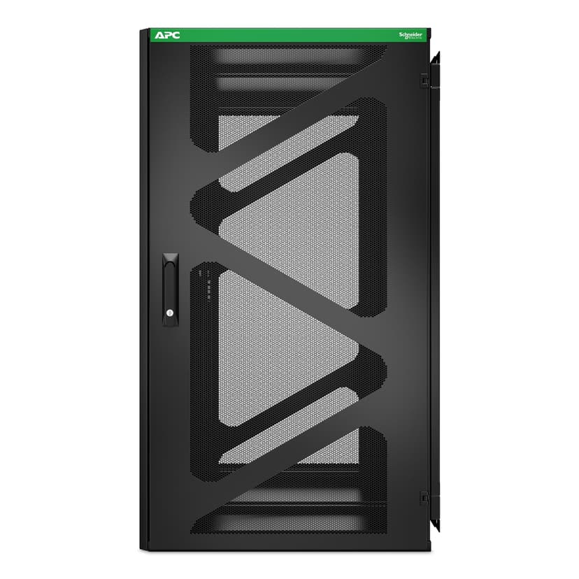 APC NetShelter WX AR124SM - 19 inch wandpatchkast, 24U, 800 mm diep, zijmontage, gemonteerd