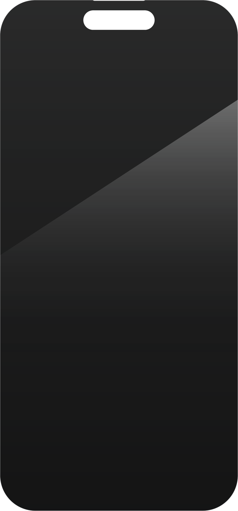Zagg InvisibleShield Glass Elite Privacy skärmskydd iPhone 15, iPhone 16