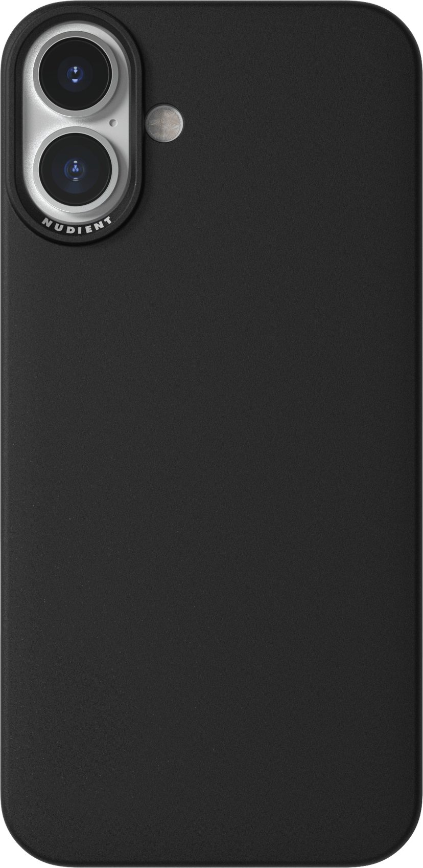 Nudient Thin Case iPhone 16 Plus Musta