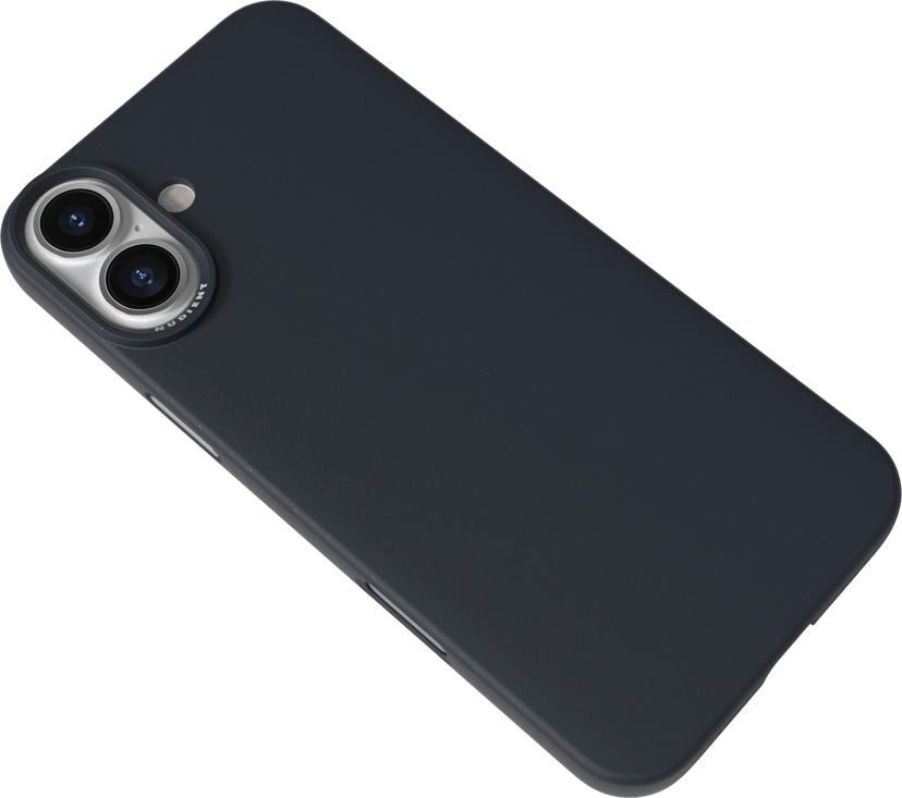 Nudient Thin Case iPhone 16 Plus Blå
