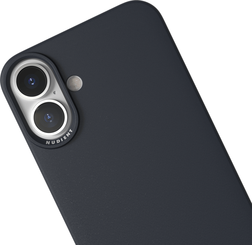 Nudient Thin Case iPhone 16 Plus Blå