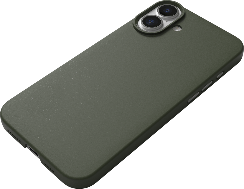 Nudient Thin Case iPhone 16 Plus Grön