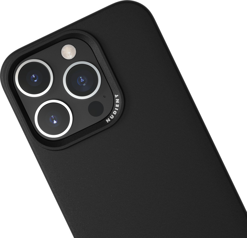 Nudient Thin Case iPhone 16 Pro Svart