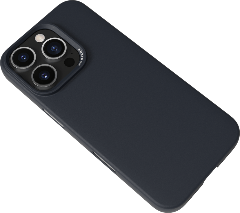 Nudient Thin Case iPhone 16 Pro Blå