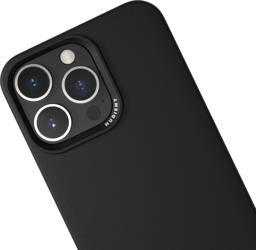 Nudient Thin Case iPhone 16 Pro Max Svart