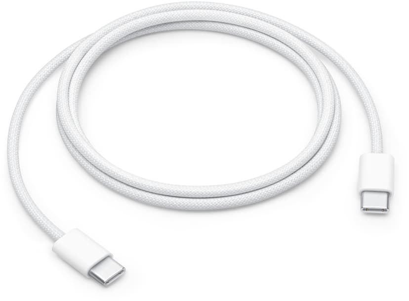 Apple 60-watts USB-C-ladekabel 1m USB C USB C Hvit