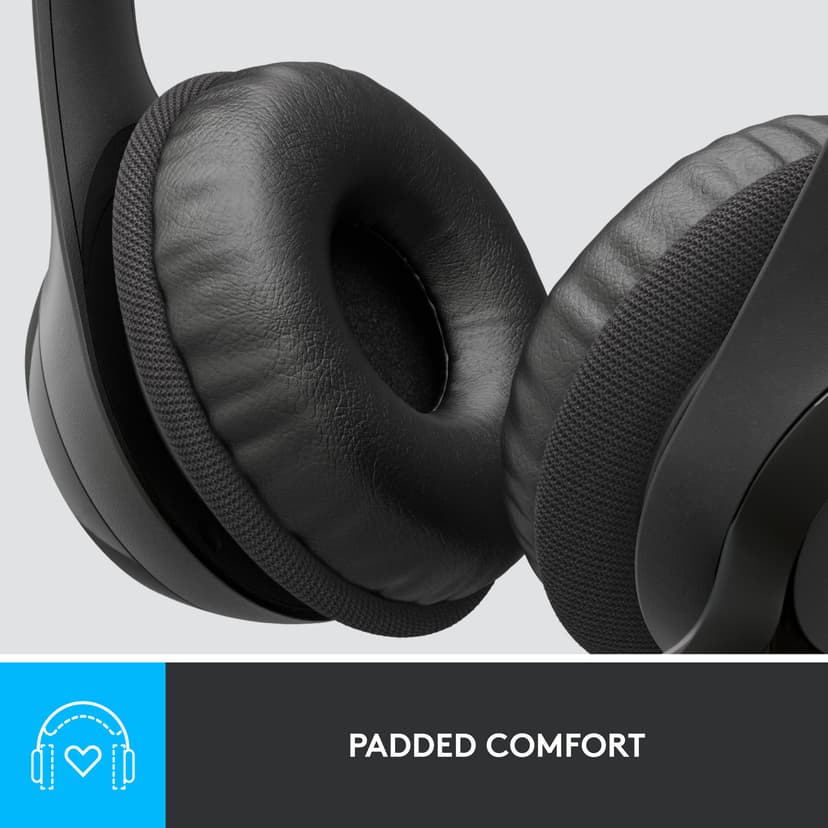 Logitech H390 USB A-tyyppi Musta