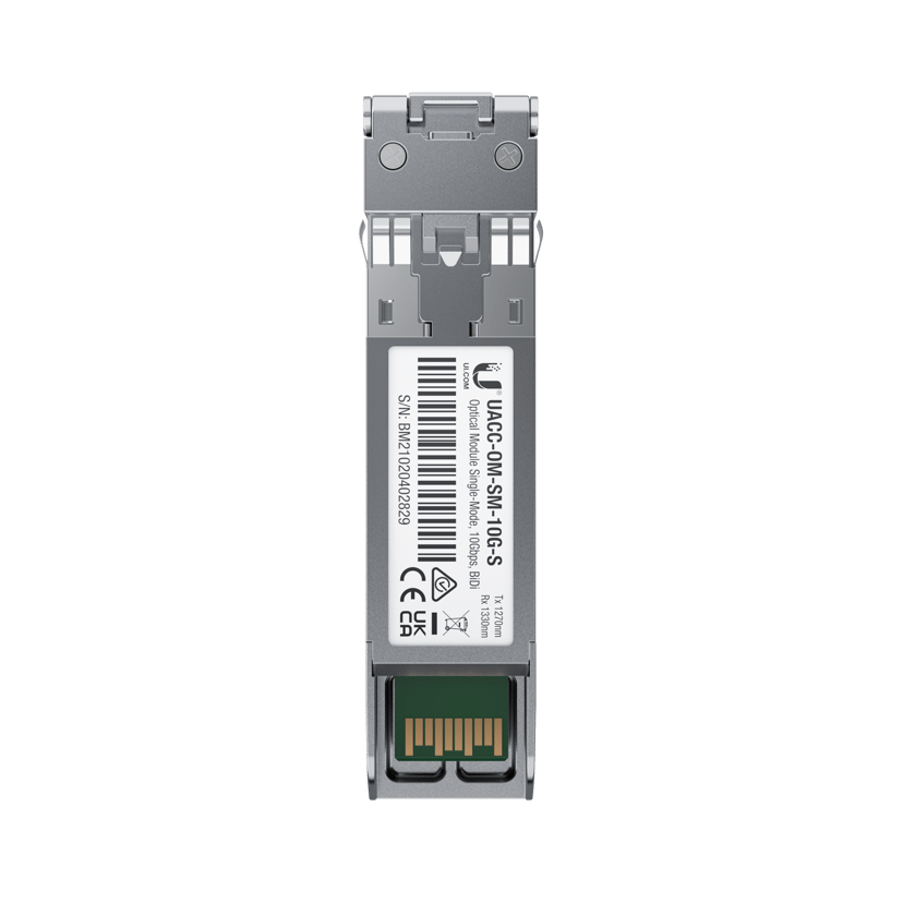 Ubiquiti UACC-OM-SM-10G-S-2 lähetin-vastaanotinmoduuli Valokuitu 10000 Mbit/s