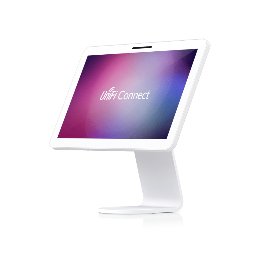 Ubiquiti UACC-Display-TS skærmbeslag og -stativer 54,6 cm (21.5") Skrivebord Hvid