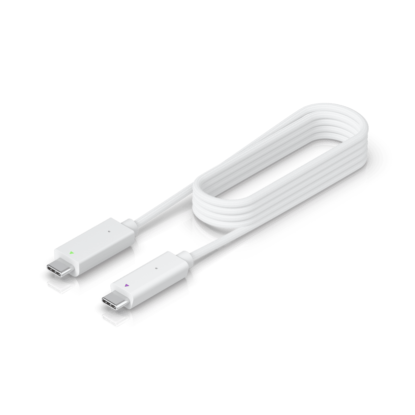 Ubiquiti UACC-AI-Theta-Video-Cable-1M USB-kablar Vit 1m Vit