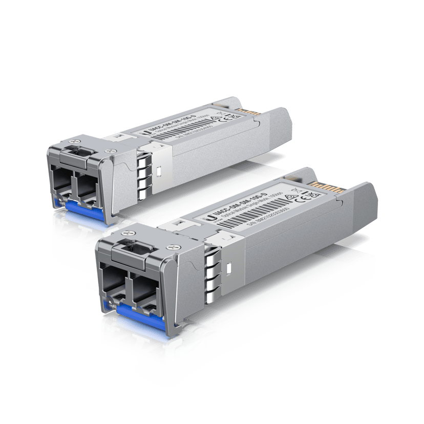 Ubiquiti UACC-OM-SM-10G-D-20 verkkolähetin-vastaanotinmoduuli Valokuitu 10000 Mbit/s 20-pack