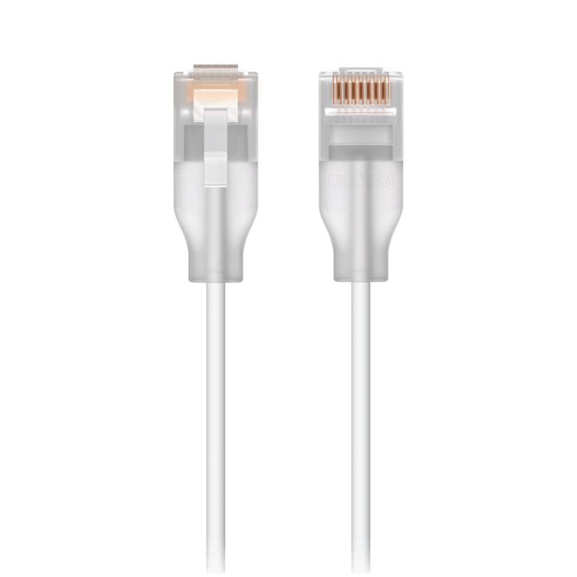 Ubiquiti UniFi Etherlighting Patch Cable RJ-45 Cat 6 15m Doorschijnend, Wit